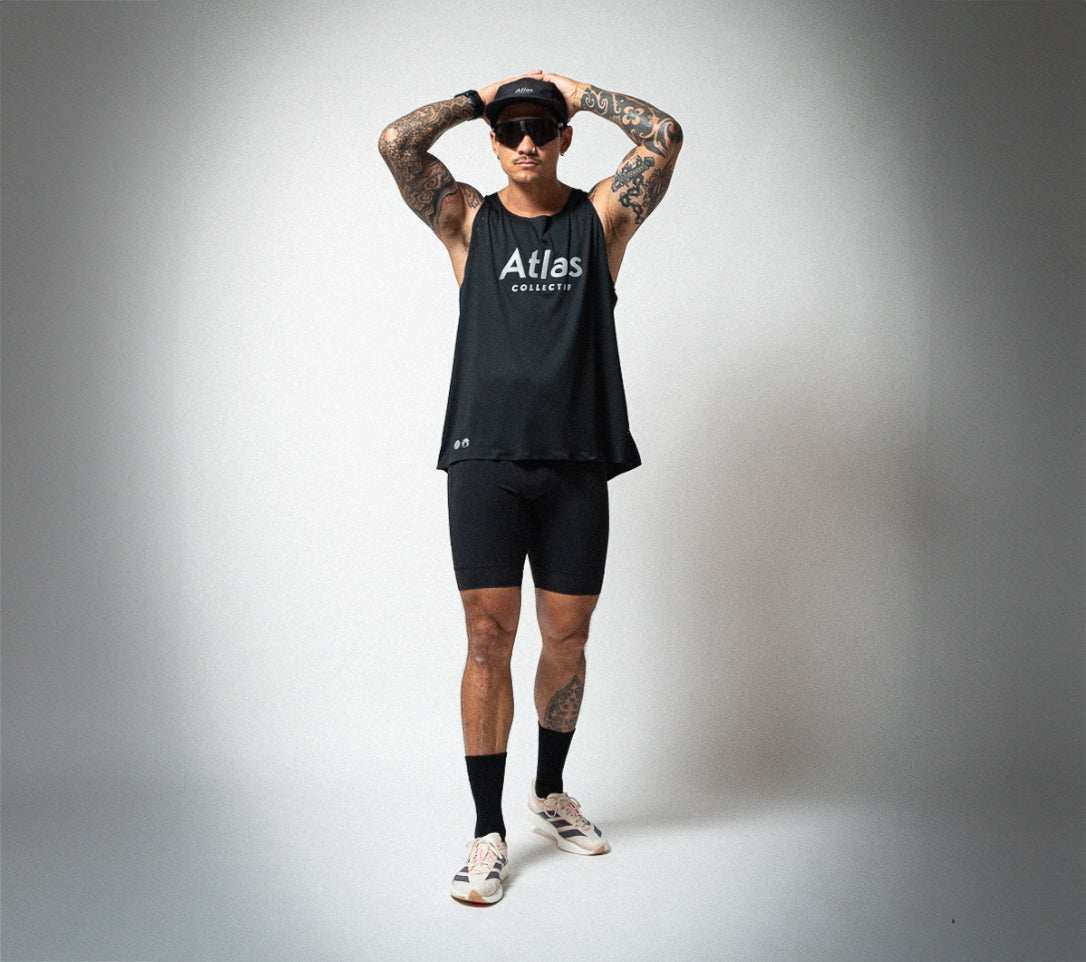 Illumi Trax Half Running Tights Black