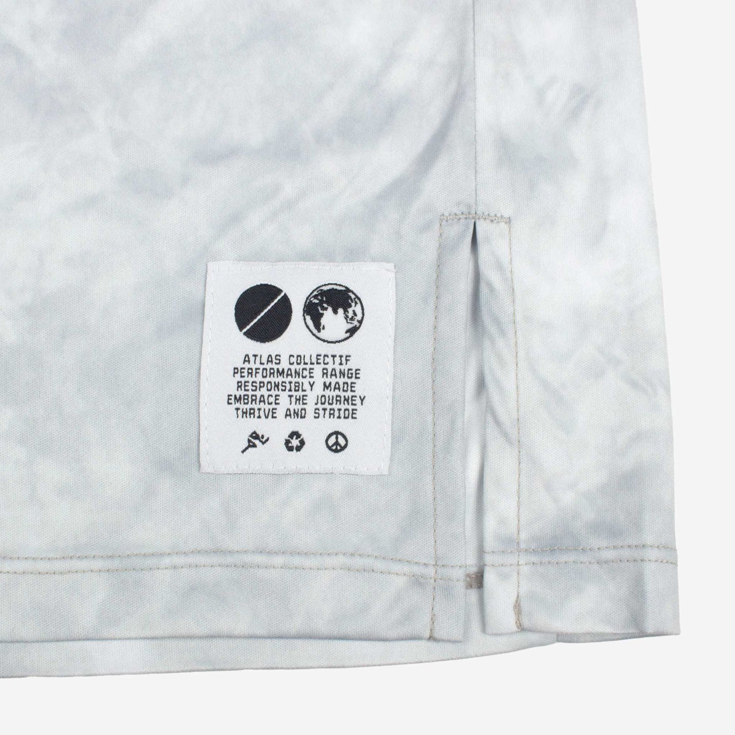FMLxAtlas WMNS T-Shirt Grey Tie-Dye