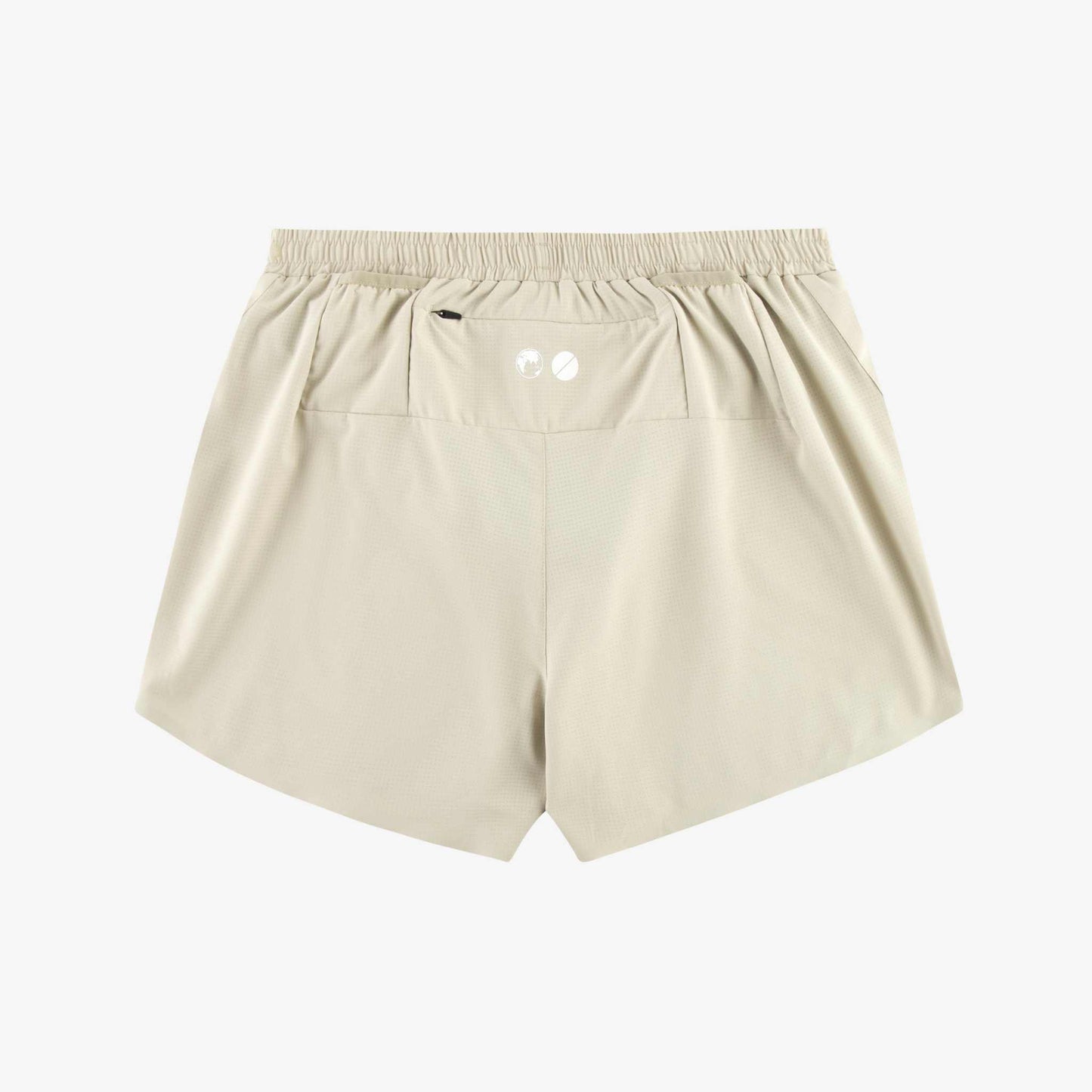 Aeria Fortis 4" Race Shorts Beige
