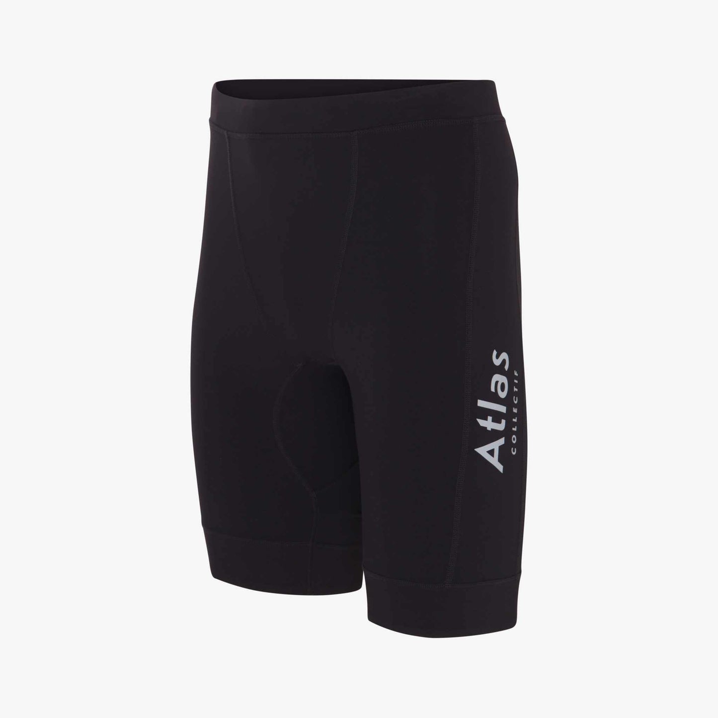 Illumi Trax Half Running Tights Black with reflective details, eco-friendly fabric, and ample storage.