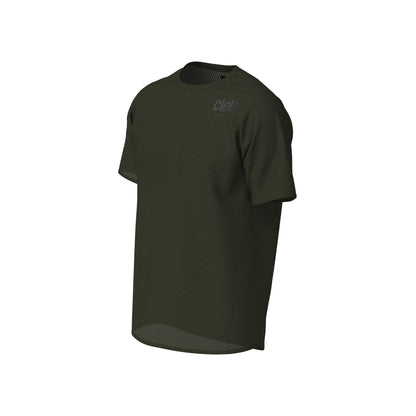 RCDTshirt - Elite - Raven, reflective, wicking, machine washable, AIRbeam cooling, performance fabric.