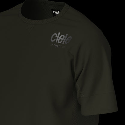 RCDTshirt - Elite - Raven with COOLmatic performance fabric, reflective design, and AIRbeam technology for enhanced comfort.