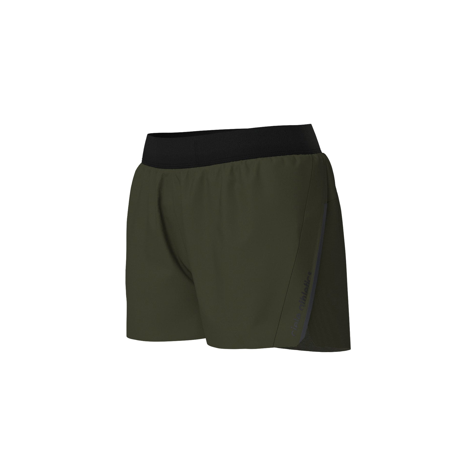 Elite Crag reflective running shorts with cooling, wicking fabric and odor control.