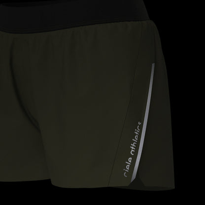 Elite Crag reflective race-ready shorts with wicking, cooling, and odour control features.