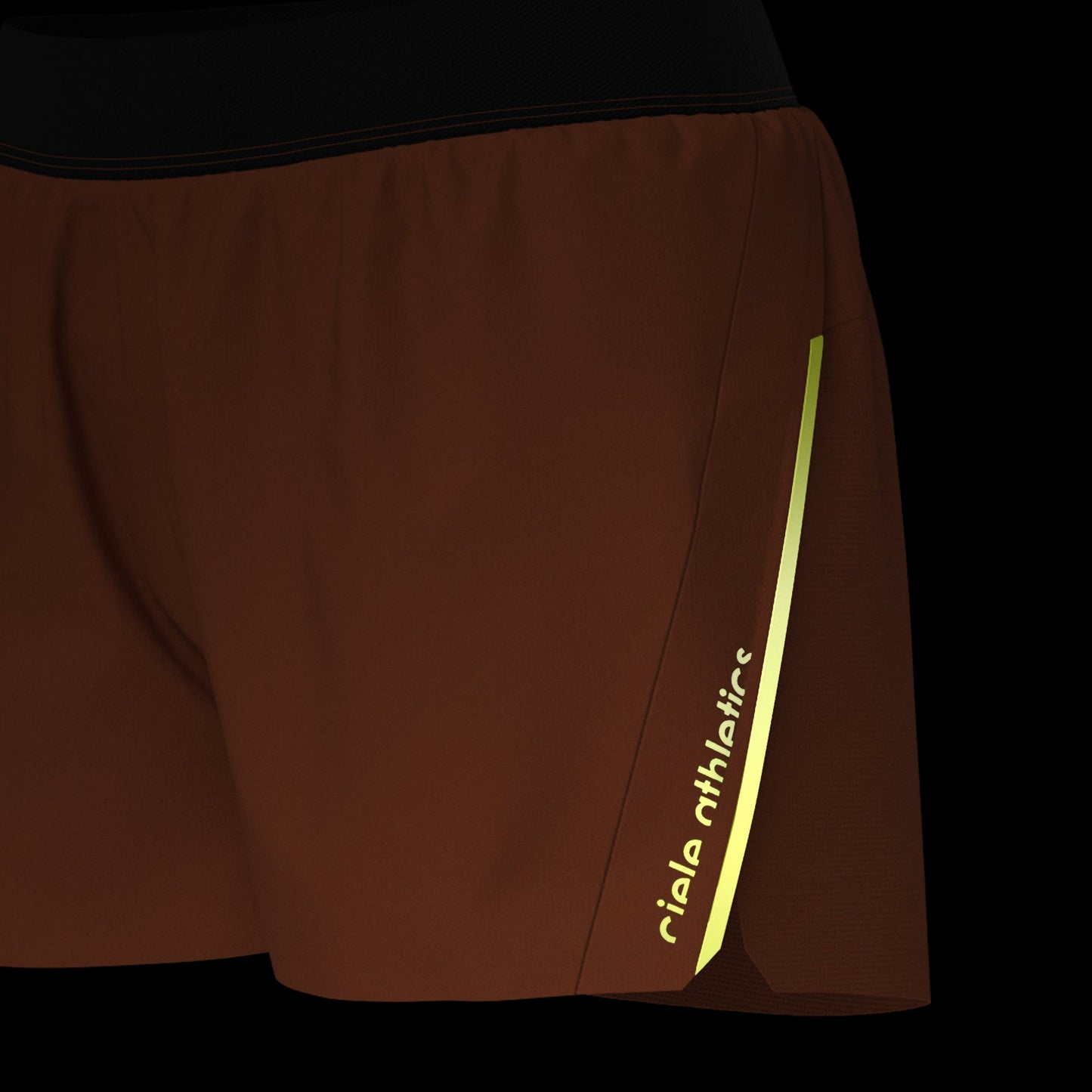 Elite Havolin reflective running shorts with cooling, wicking fabric and 3-inch inseam.