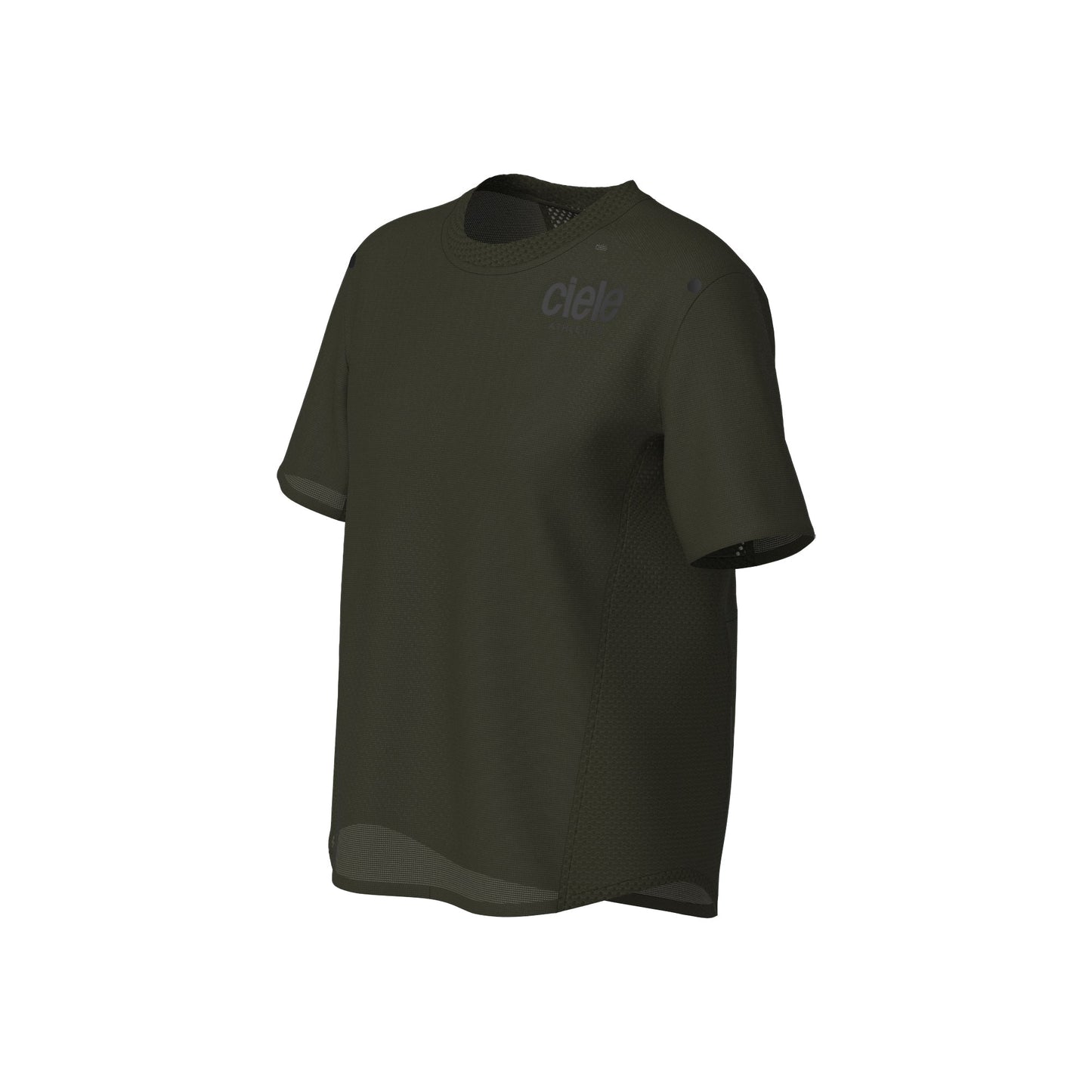 RCDTshirt - Elite - Raven with reflective, wicking, and temperature control features.