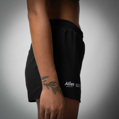 Aeria Fortis 4" WMNS Race Shorts Black