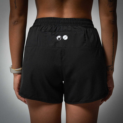 Aeria Fortis 4" WMNS Race Shorts Black