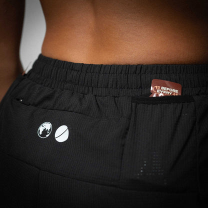 Aeria Fortis 4" WMNS Race Shorts Black