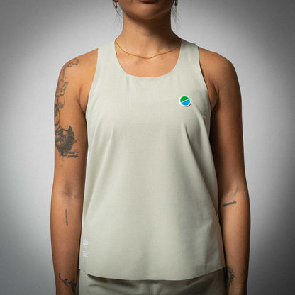 Aeria Fortis WMNS Race Tank Beige