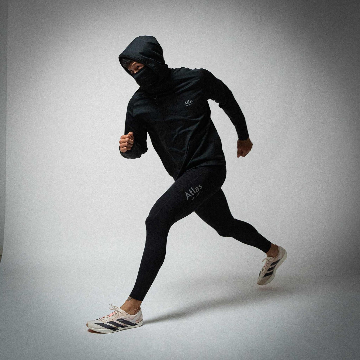 Illumi Trax Running Balaclava Hoodie Black