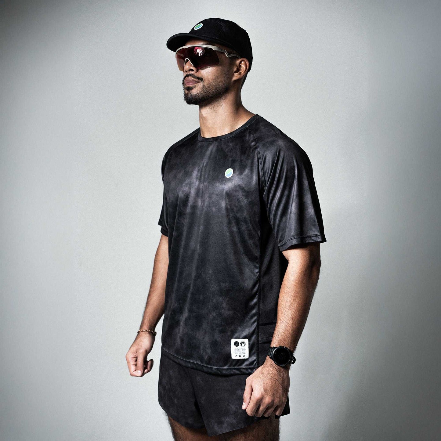 V3 Core MNS T-Shirt Black Tie-Dye