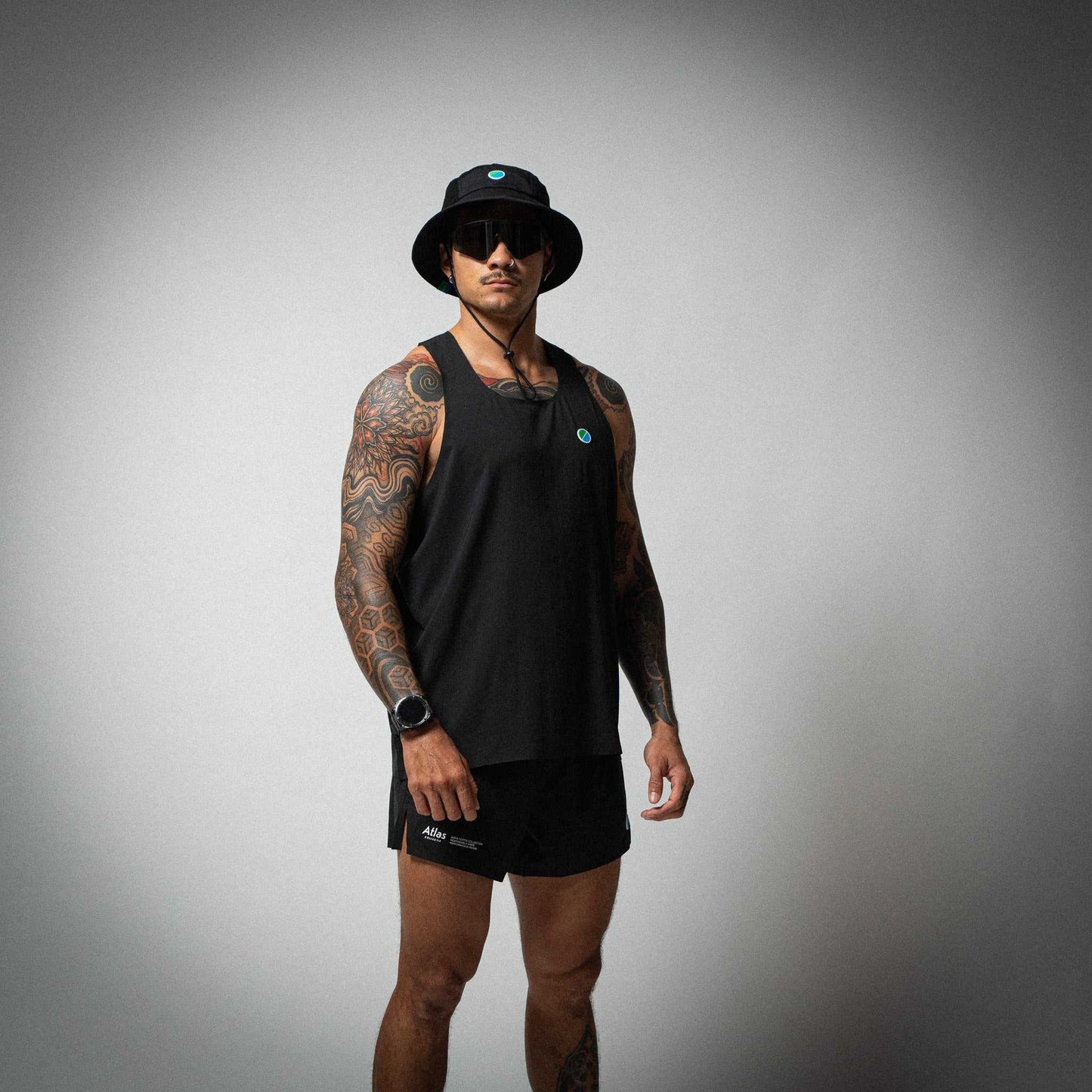 Aeria Fortis 4" Race Shorts Black