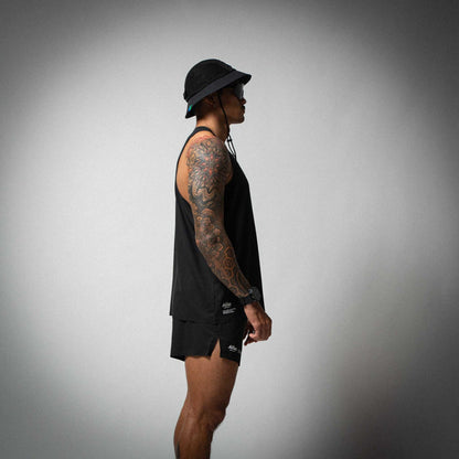 Aeria Fortis 4" Race Shorts Black