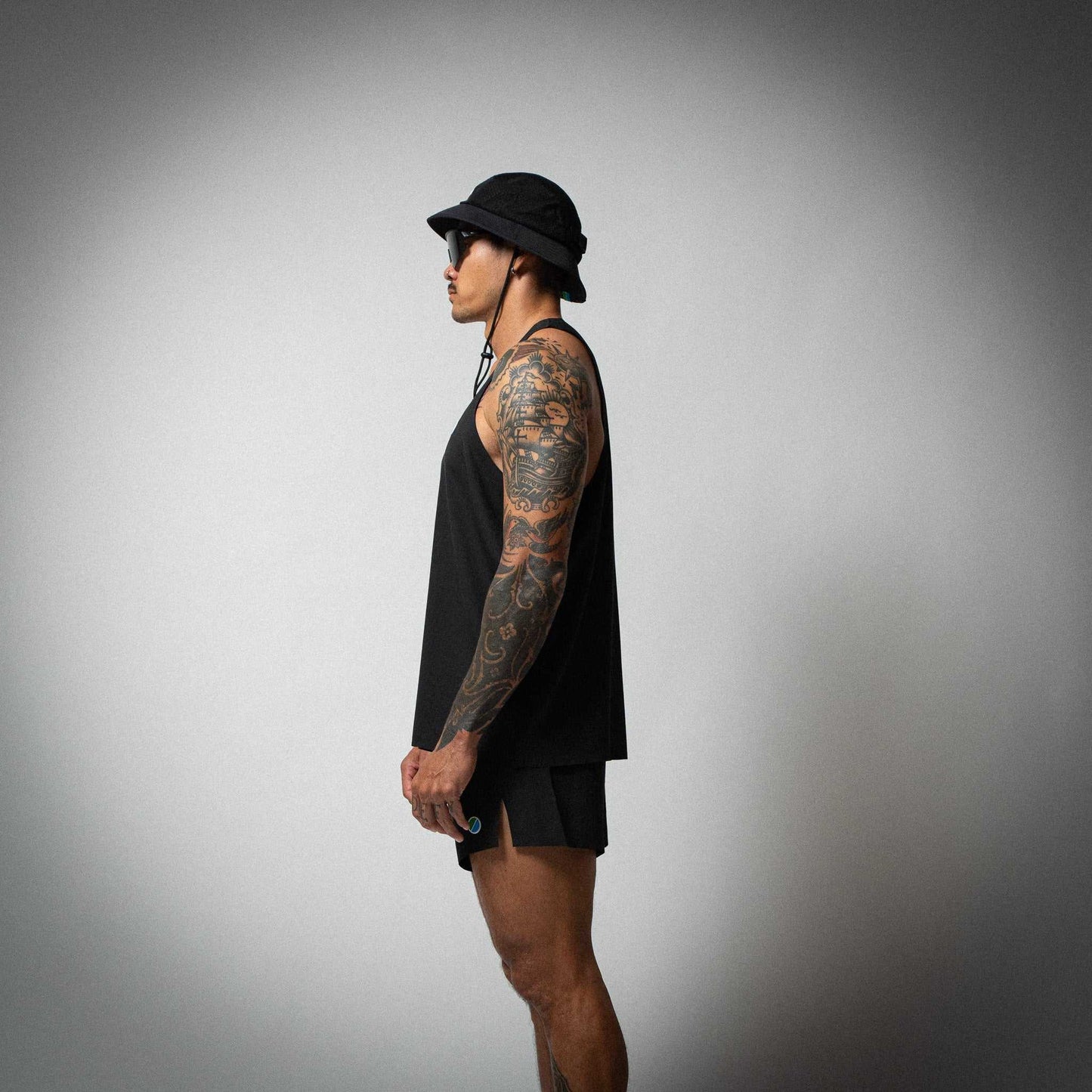 Aeria Fortis Race Tank Black