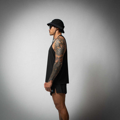 Aeria Fortis Race Tank Black