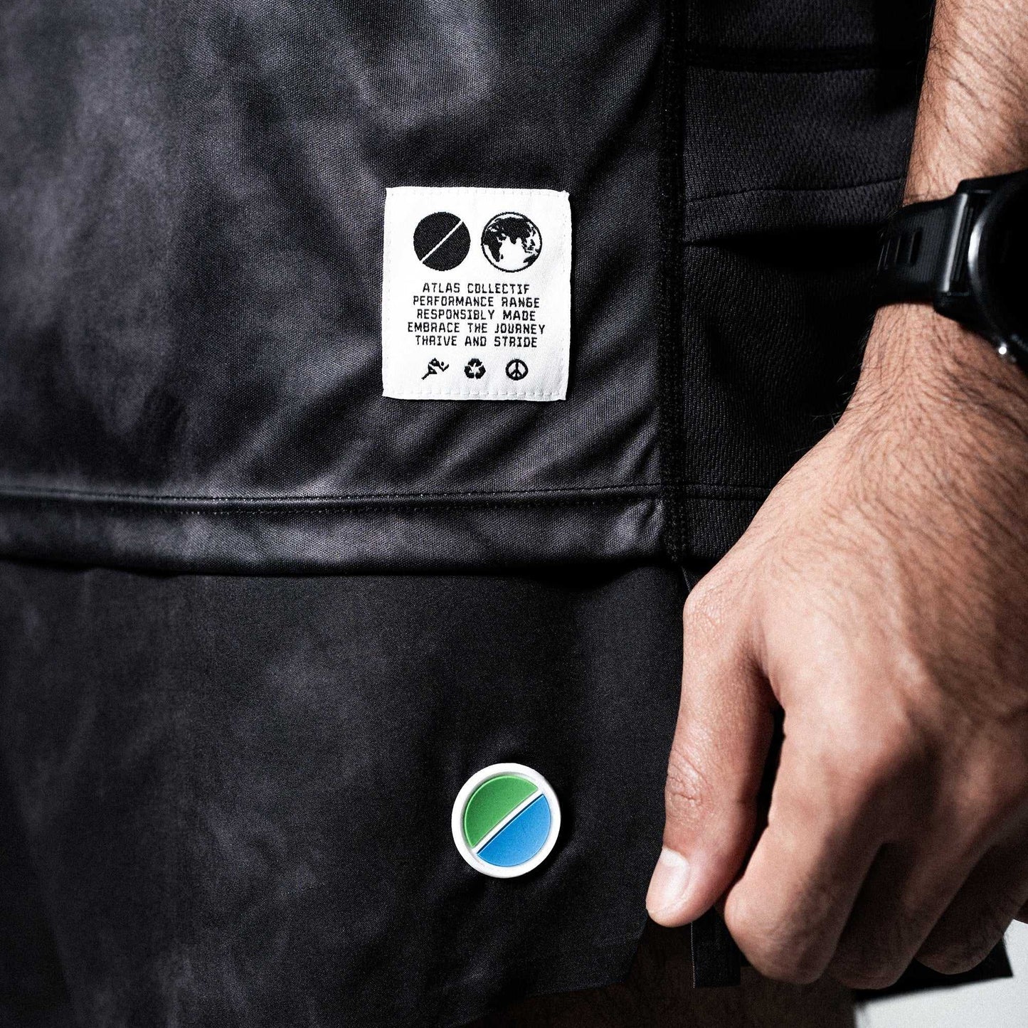 V3 Core MNS T-Shirt Black Tie-Dye