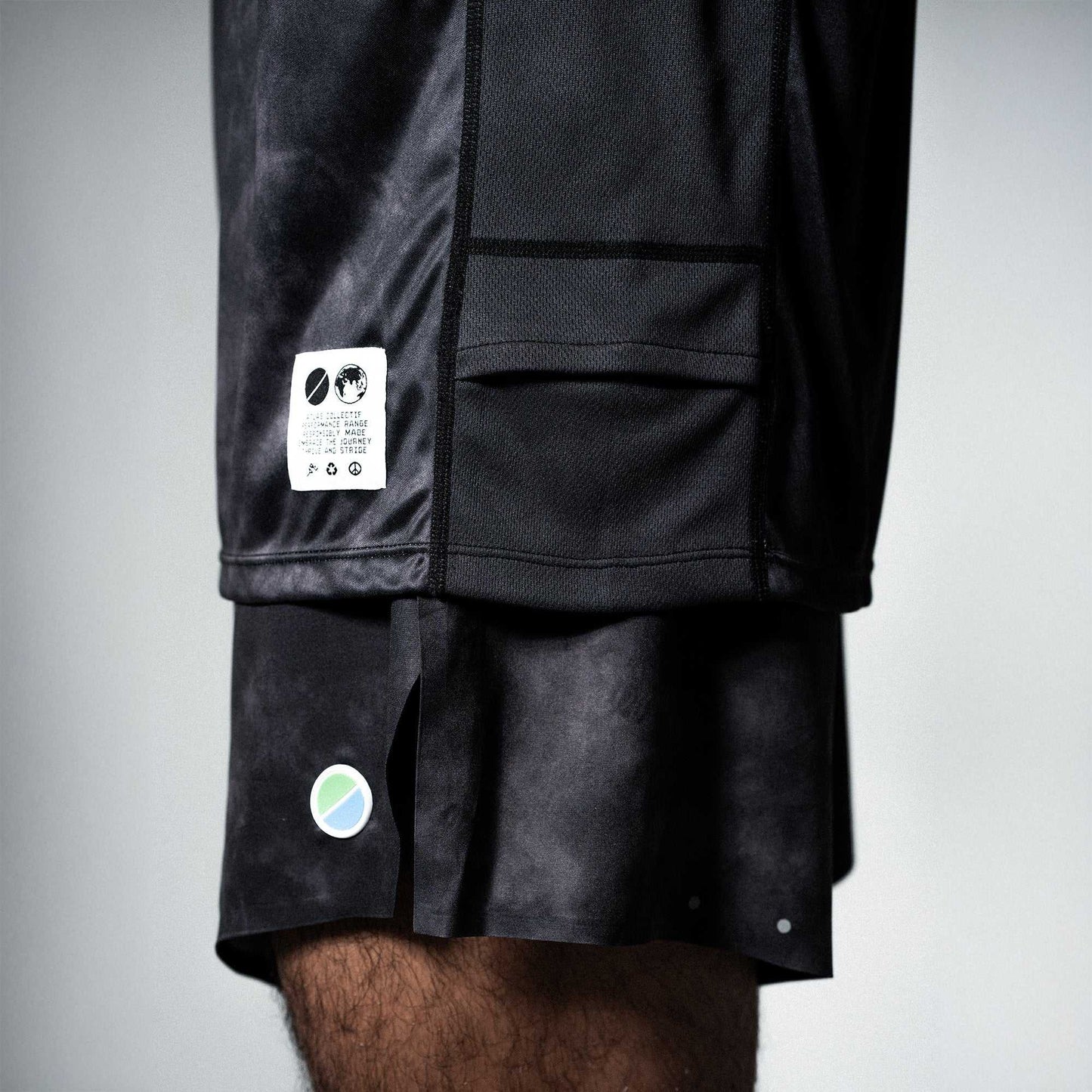 V3 Core MNS T-Shirt Black Tie-Dye