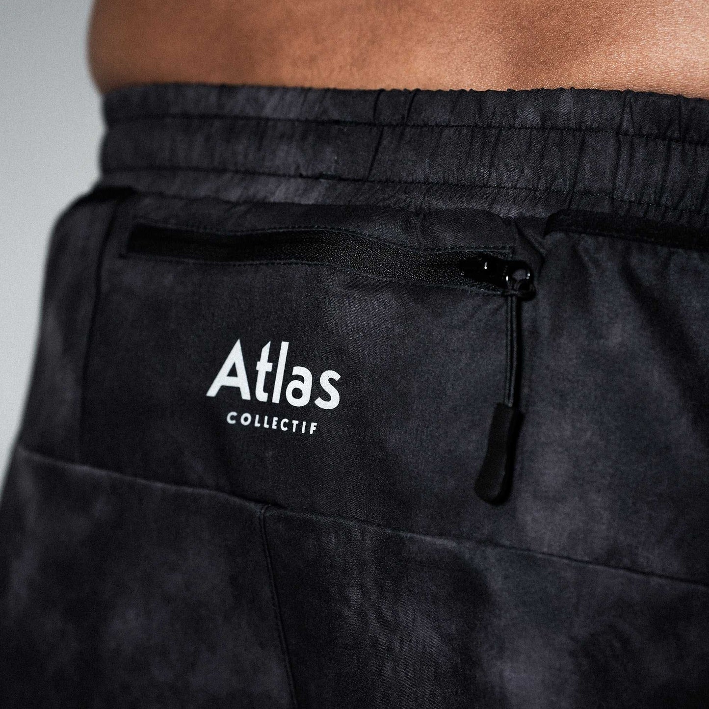 V3 Core Race 3" Shorts Black Tie-Dye