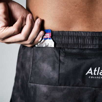 V3 Core Race 3" Shorts Black Tie-Dye