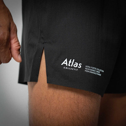 Aeria Fortis 4" Race Shorts Black
