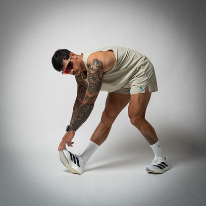 Aeria Fortis Race Tank Beige