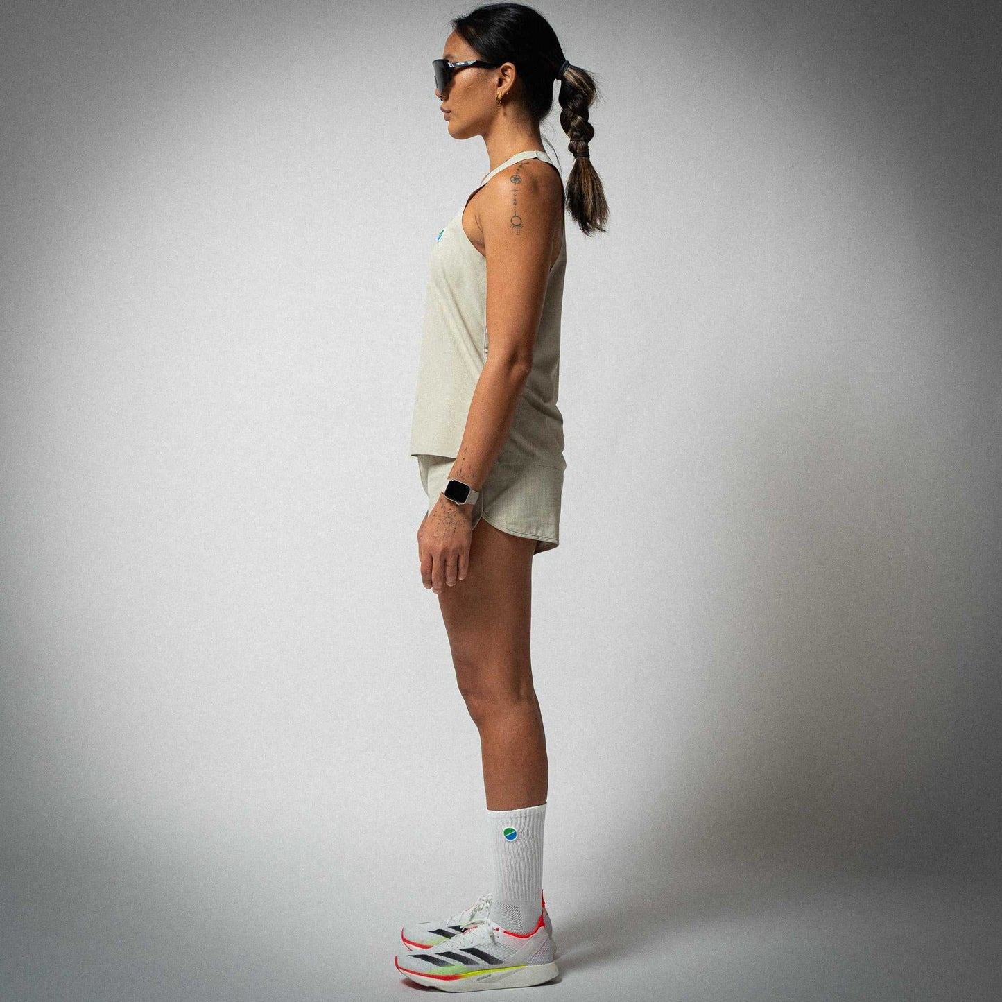 Aeria Fortis WMNS Race Tank Beige