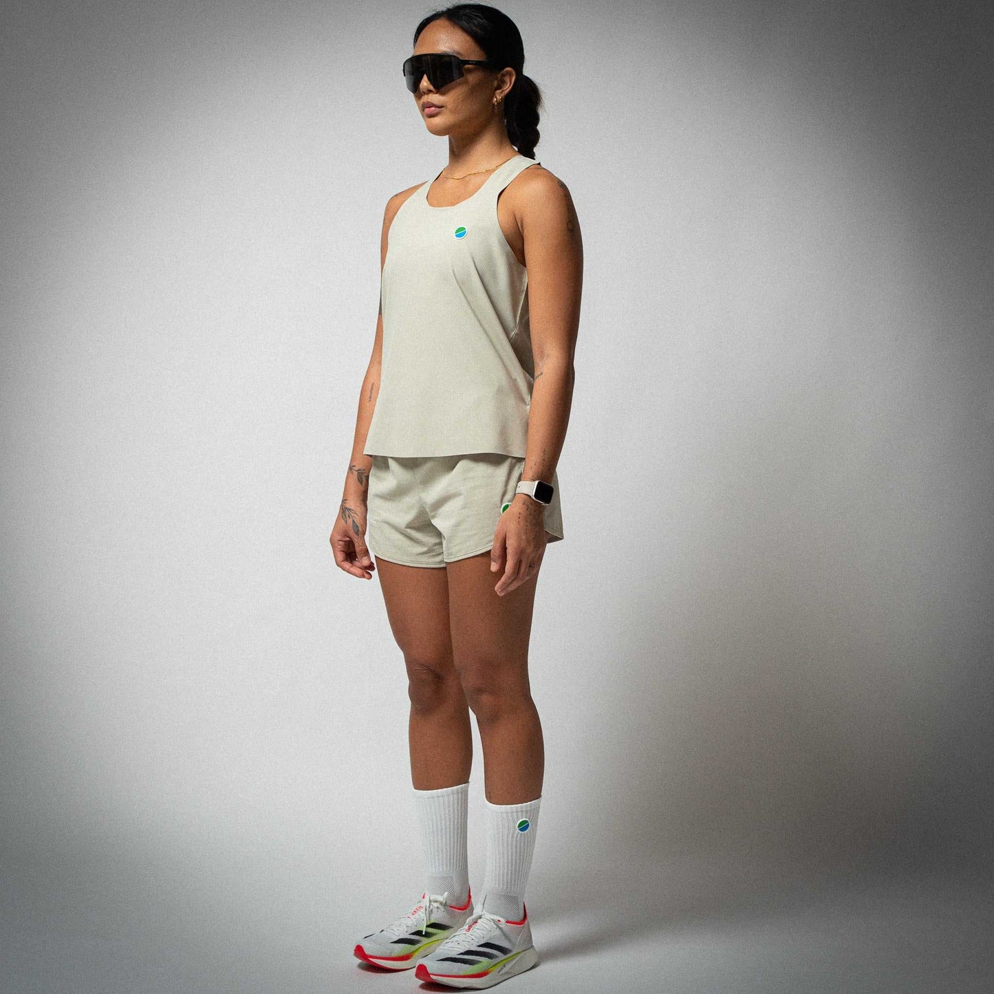 Aeria Fortis WMNS Race Tank Beige