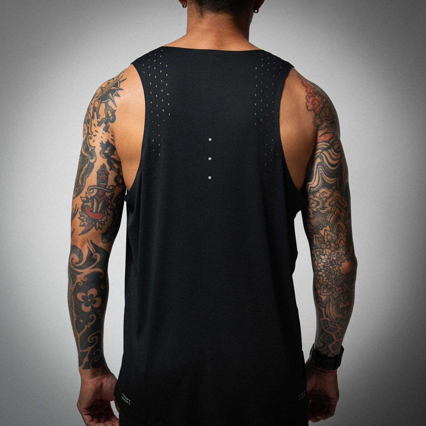 Illumi Trax Running Tank Black