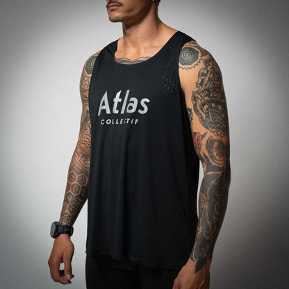 Illumi Trax Running Tank Black