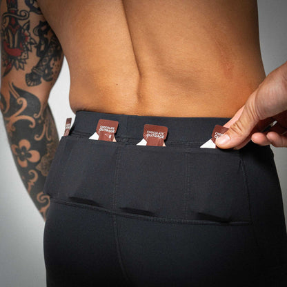 Illumi Trax Half Running Tights Black