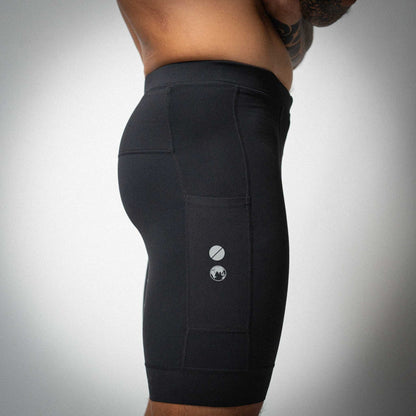 Illumi Trax Half Running Tights Black