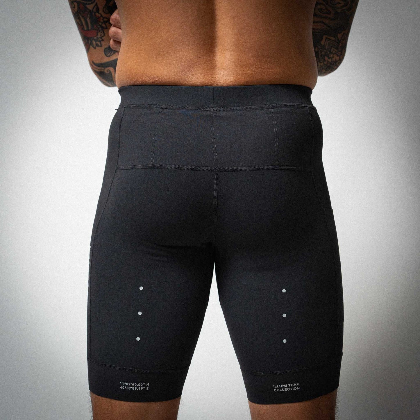 Illumi Trax Half Running Tights Black