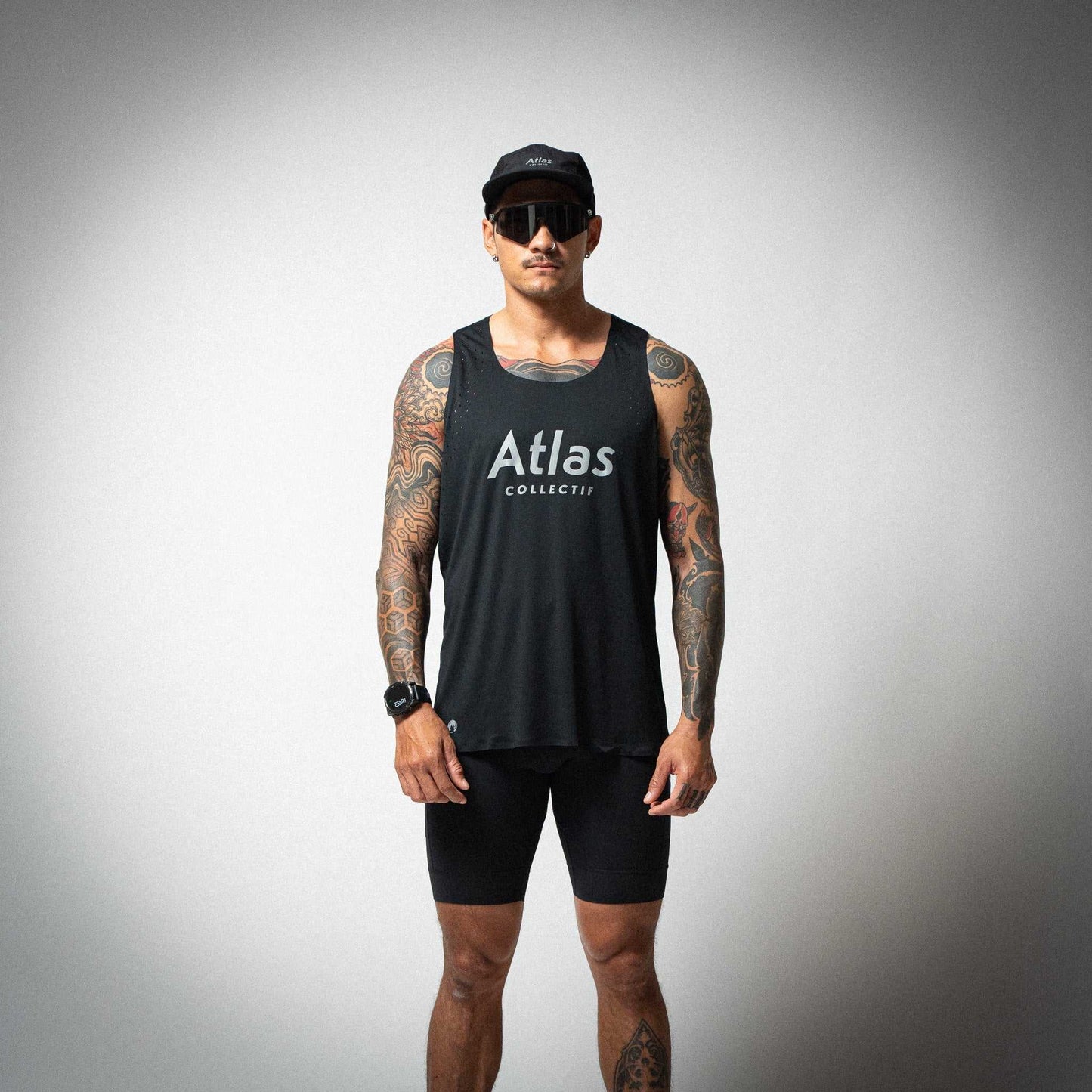 Illumi Trax Half Running Tights Black