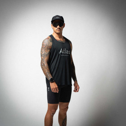 Illumi Trax Running Tank Black