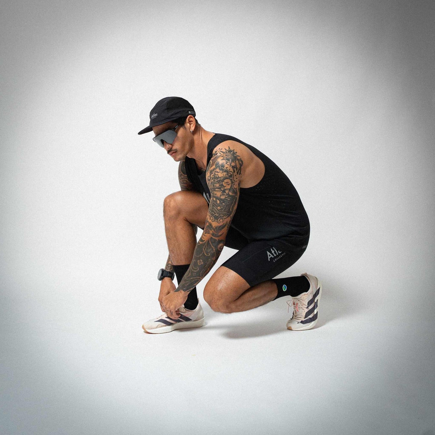 Illumi Trax Running Tank Black