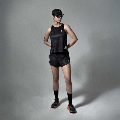 V3 Core WMNS Race Tank Black Tie-Dye