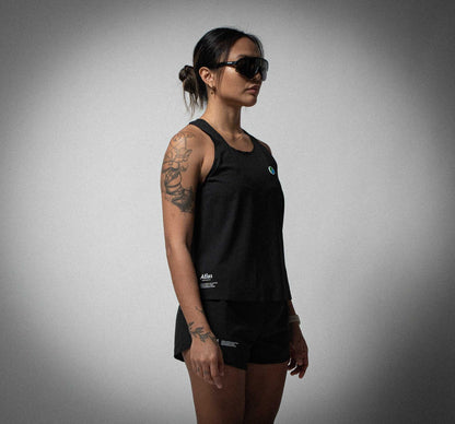 Aeria Fortis 4" WMNS Race Shorts Black