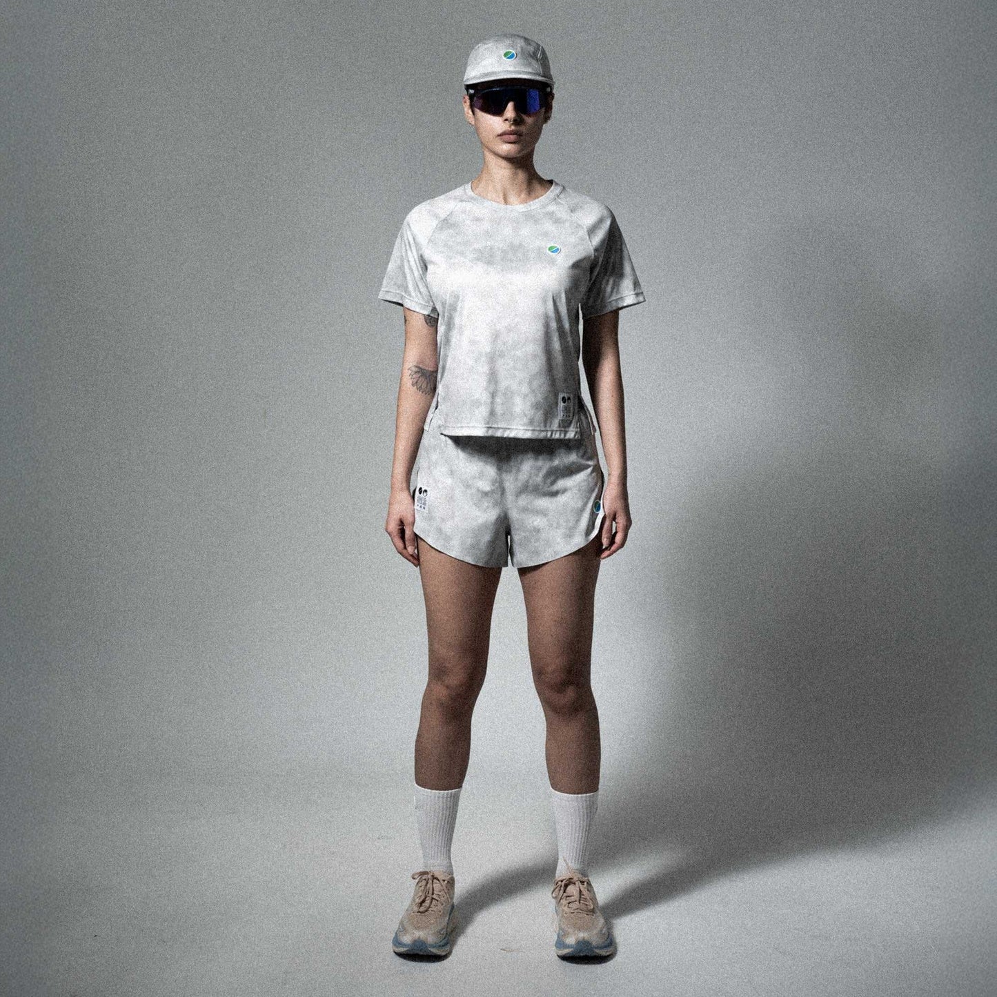 V3 Core WMNS T-Shirt Grey Tie-Dye