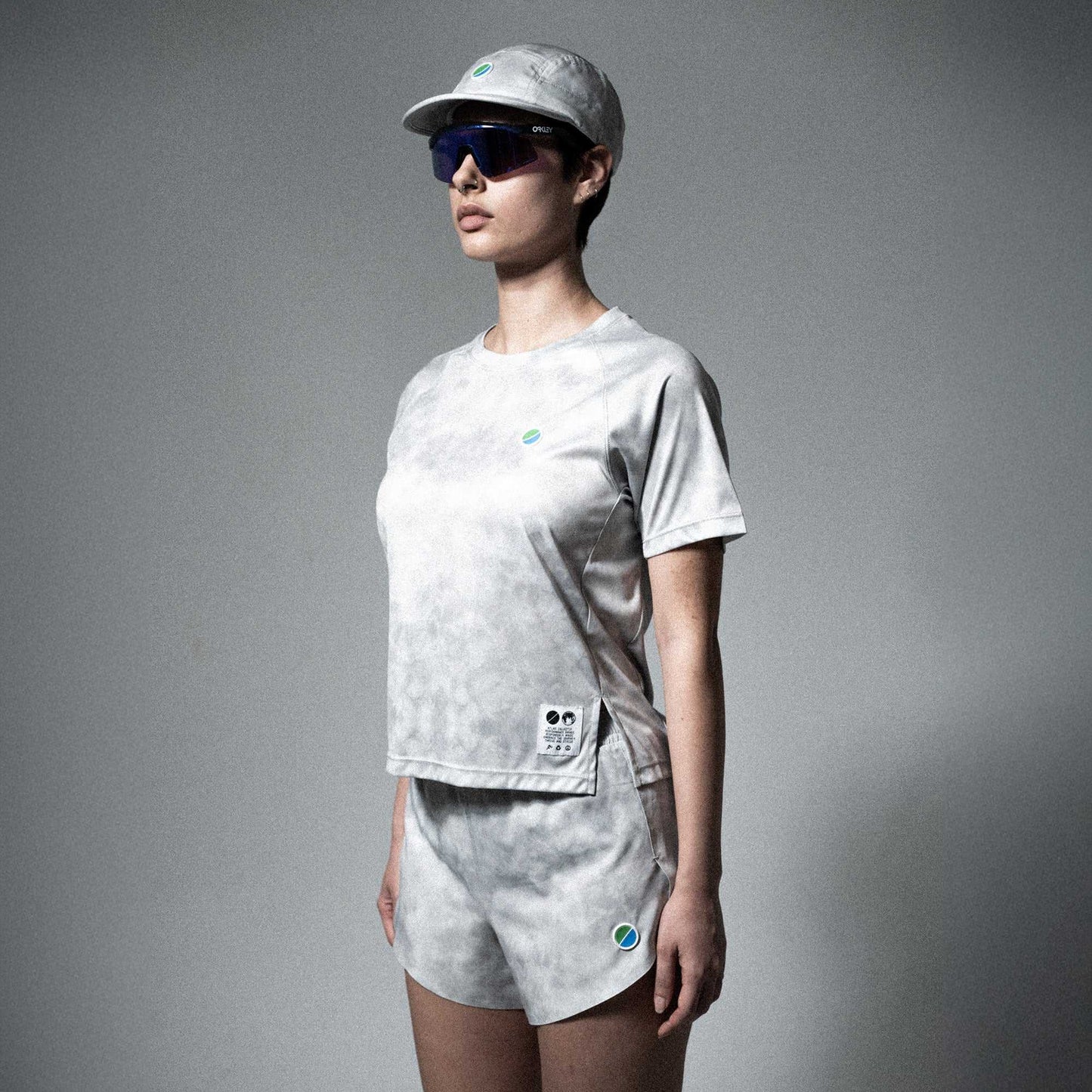 V3 Core WMNS T-Shirt Grey Tie-Dye