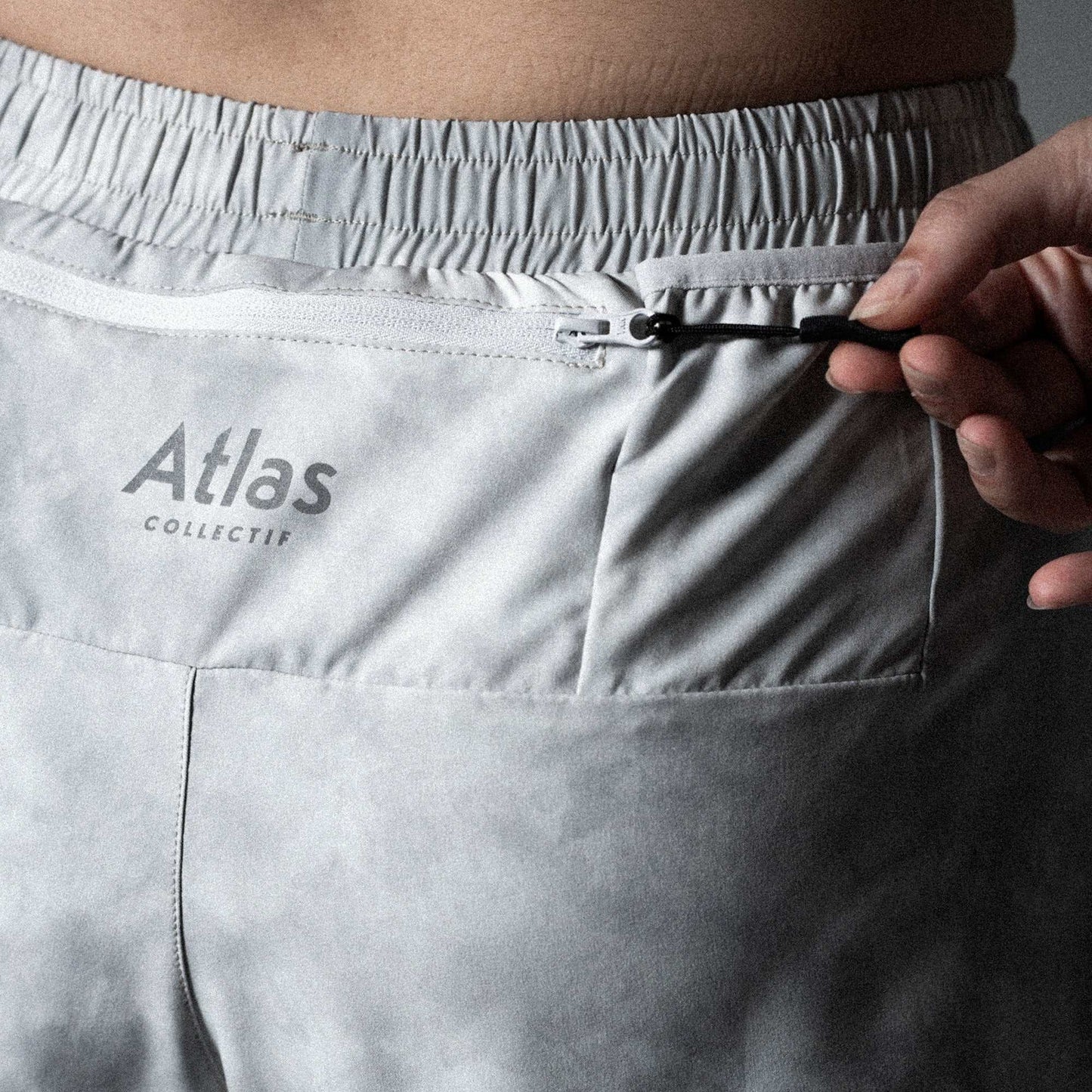 V3 Core WMNS 3" Shorts Grey Tie-Dye