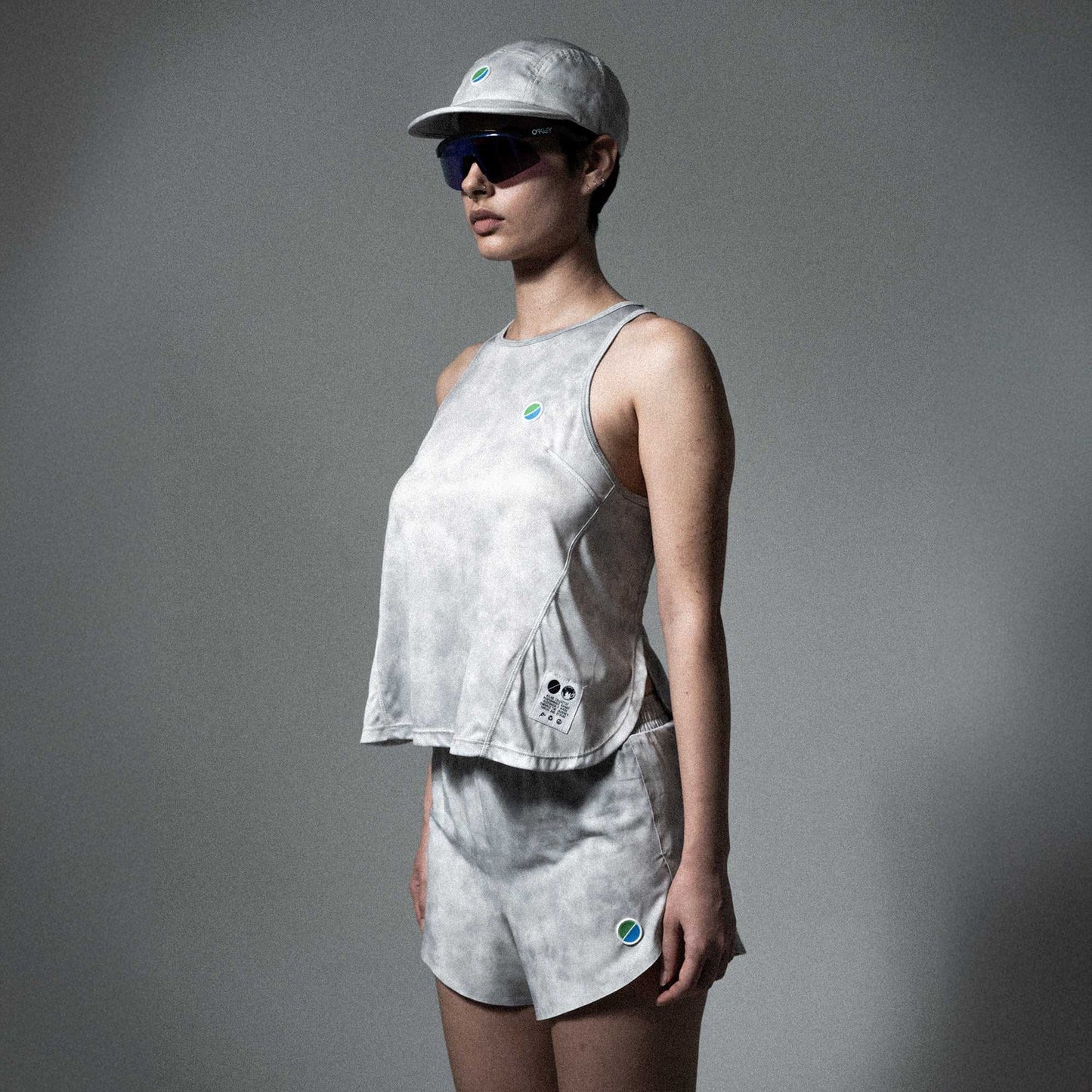 V3 Core WMNS Race Tank Grey Tie-Dye