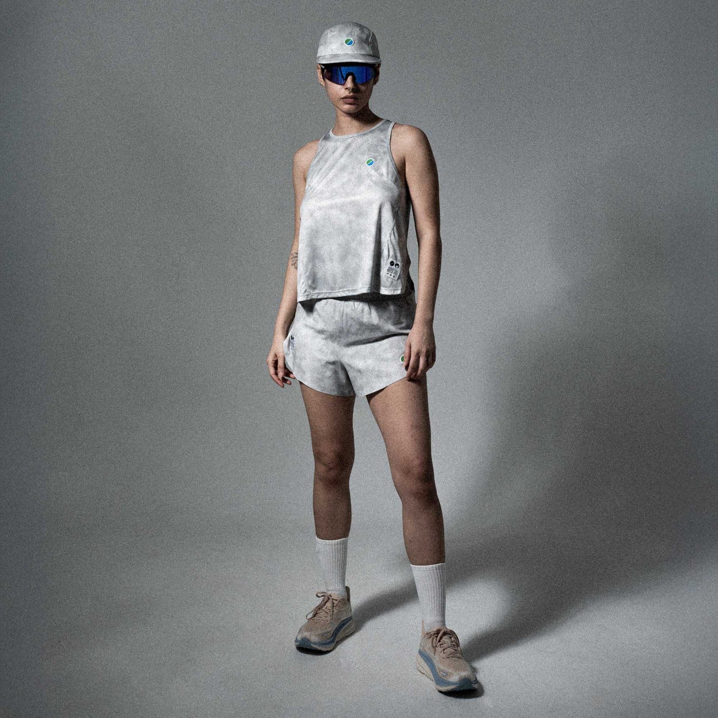 V3 Core WMNS Race Tank Grey Tie-Dye