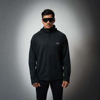 Illumi Trax Running Balaclava Hoodie Black