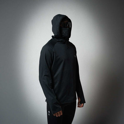 Illumi Trax Running Balaclava Hoodie Black