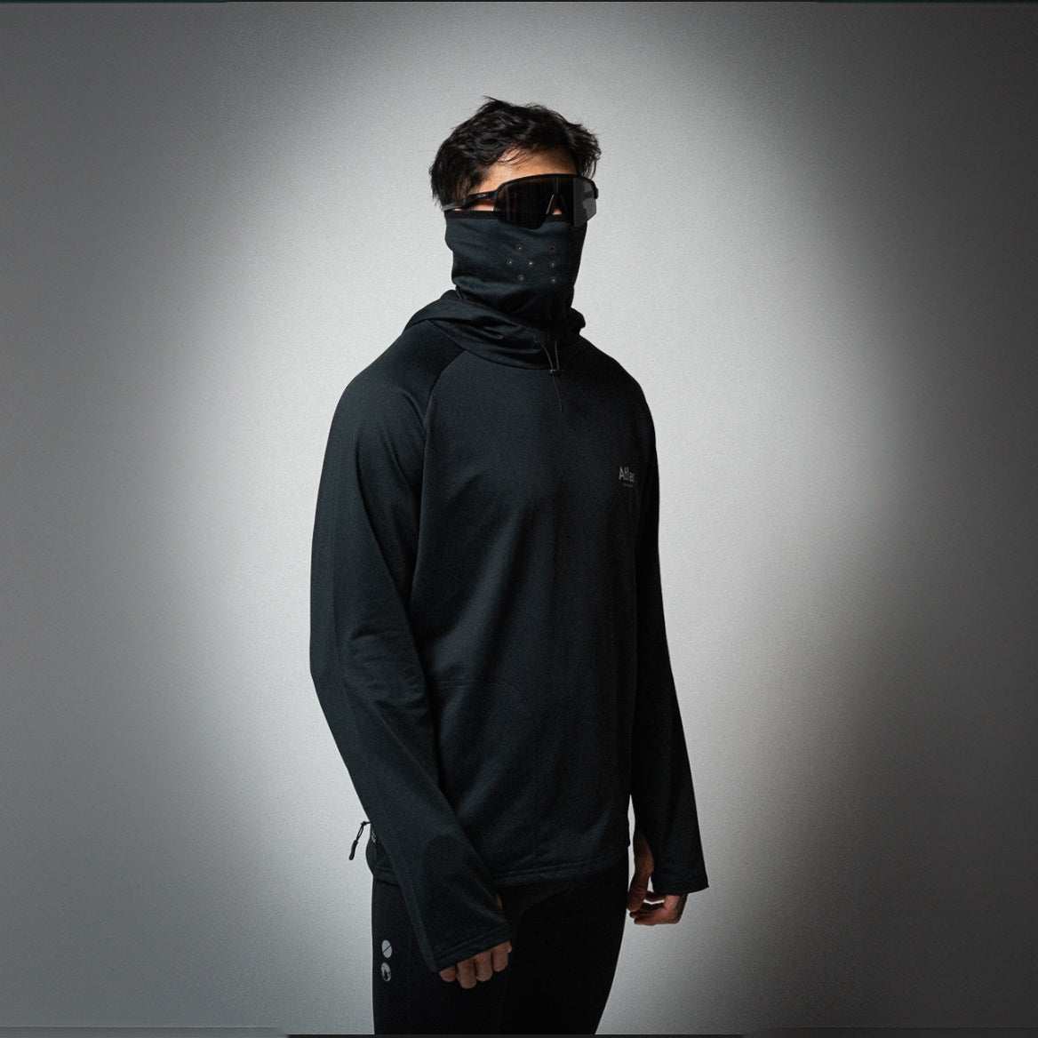 Illumi Trax Running Balaclava Hoodie Black