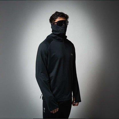 Illumi Trax Running Balaclava Hoodie Black