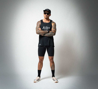 Illumi Trax Half Running Tights Black