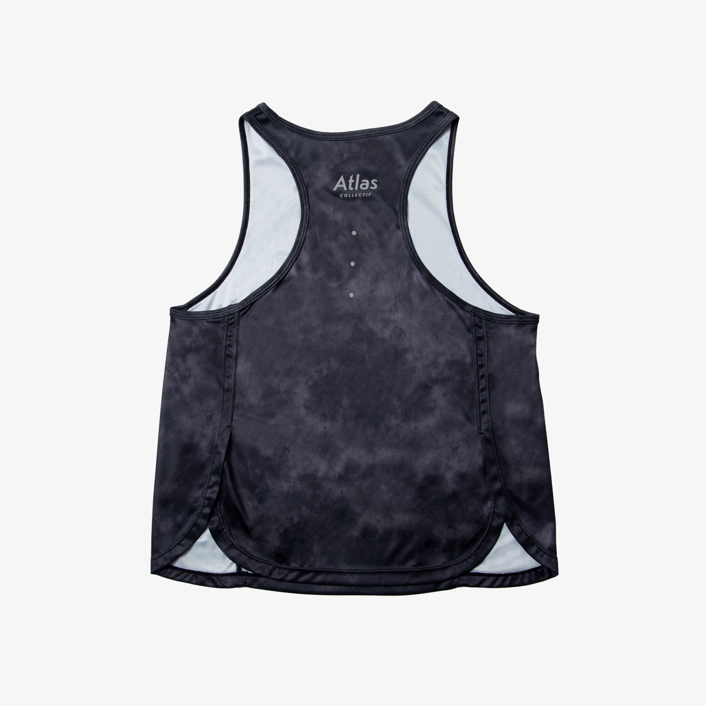 V3 Core WMNS Race Tank Black Tie-Dye