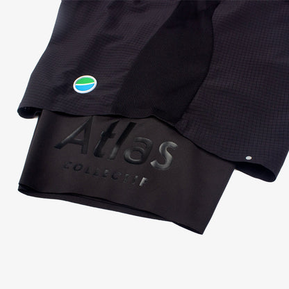 AC - Core 2 in 1 Running Shorts - Black